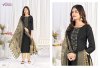 Evanka Vol 16 By Vishnu Roman Silk Dress Material 